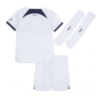 Camiseta Paris Saint-Germain Visitante Equipación para niños 2023-24 manga corta (+ pantalones cortos)